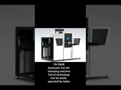 Automatische Heißfolienprägemaschine stanzt Kosmetikverpackungsbox