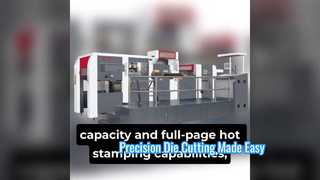 TMY-1060High Automatische Folienpräge- und Stanzmaschine