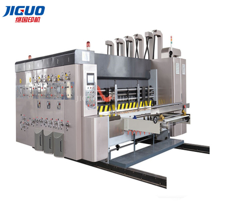 kaufen Gewölbte Kasten Flexo-Druckmaschine Slotter mit Vorderkanten-Kasten-Druckmaschine online manufacture