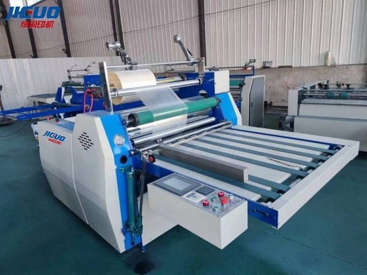 kaufen Automatische Flöten-Laminiermaschine JIGUO FMZ-920 halb, die vor lamellierende Maschine beschichtet online manufacture