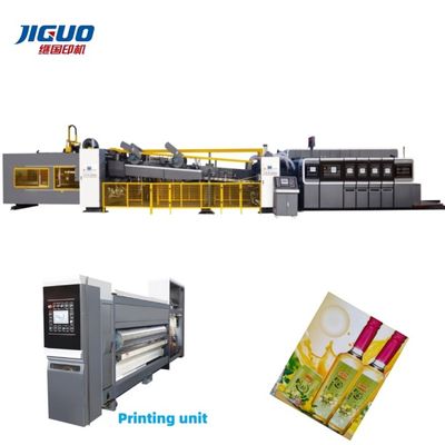 kaufen High Speed Flexo Printing And Slotting And Die Cutting Machine For Corrugated Box online manufacture