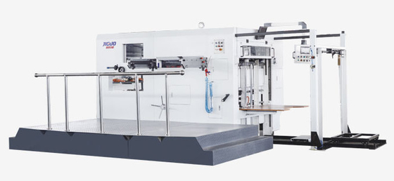 kaufen Pappe/gewellte halb automatische stempelschneidene Maschinen-Präzision 200 - 2000gsm online manufacture