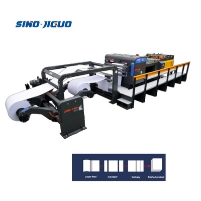 kaufen Max. Breite 1400 mm Verwendete Rollen Papierblatt Schneidmaschine 2 Rollen Schneidmaschine AC380V / 220Vx50Hz online manufacture