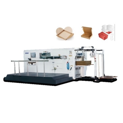 kaufen Automatische stempelschneidene Maschinen-Flachbettpappschachtel JIGUO 450×400mm halb online manufacture