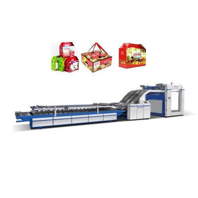 kaufen Gewölbte Hochgeschwindigkeitsflöten-Laminiermaschinen-automatische Pappteller-Laminierungs-Maschine online manufacture
