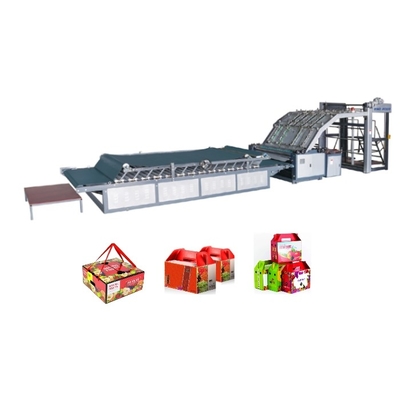 kaufen Karton-Kasten-Flöten-Laminiermaschinen-Maschinen-Pappservohalb automatische Flöten-Laminiermaschine online manufacture