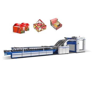 kaufen Automatische Flöten-Laminiermaschinen-Maschine Wellpappe die 5 Falten-Flöten-Laminiermaschine online manufacture