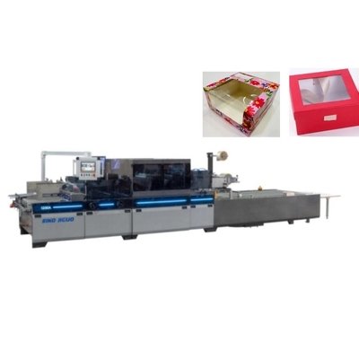 kaufen Toy Paper Window Box Patching-Maschine automatisches V schnitt das faltende Kleben online manufacture