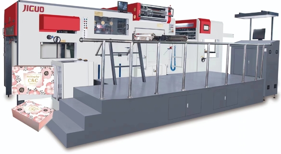 kaufen Automatische Warmfolie-Stampermaschine 22T Nettogewicht und Stempeltemperatur 20-200C Min Papiergröße online manufacture