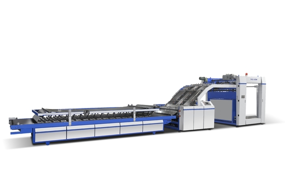 kaufen JIGUO FMZ-1300 Automatische Flötenlaminierungsmaschine Maximale Laminationsgröße 1300mm×1250mm Wirtschaftliche Geschwindigkeit 0-100Blätter/min Unterpapierdicke A/B/C/E Flöte 3/4/5 Schicht online manufacture