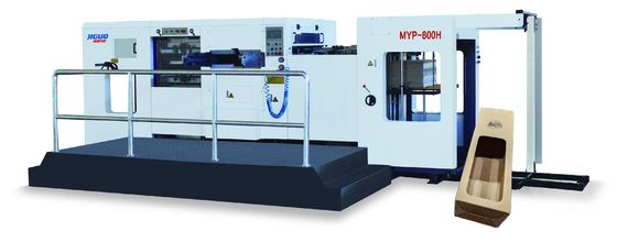 kaufen MYP-800H Automatische Stanz- und Strippmaschine, maximale Stanzgeschwindigkeit 8500 S/h, Materialstärke: Wellpappe: ≤4mm Karton: 0,1-3mm online manufacture