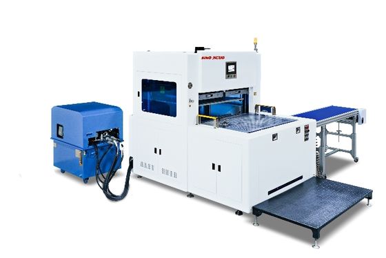 kaufen JIGUO SJG-1300 Stripping For Materials Such As Boxes Of Different Specifications Semi-Automatic Blanking Machine For Packaging online manufacture