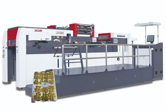 kaufen JIGUO TMY-1060H Automatic Die Cutting & Foil Stamping Machine,Max.Diecutting Speed 7500s/h Automatic Hot Foil Stamping Machine for Stamping Min. Paper Size 400*360mm online manufacture