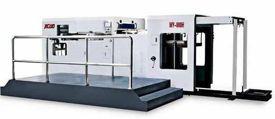 kaufen JIGUO MY-800H All-in-One Automatic Die Cutting And Creasing Machine For Adhesives And Packaging Box online manufacture