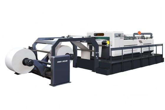 kaufen JIGUO   ZWC-1700-2 Paper Sheeter Cutter Machine,Maximum cutting meter speed:300m/min,Power supply:AC380V/220Vx50HZ,Cutting accuracy:+/-0.4mm online manufacture