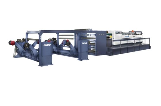 kaufen JIGUO ZWC-1700-4 Paper Sheeter Cutter Machine，Reference weight of cutting paper：50-500g/m2，Max.Diameter of paper：1650mm(65〃)Max，Maximum cutting meter speed：300m/min online manufacture
