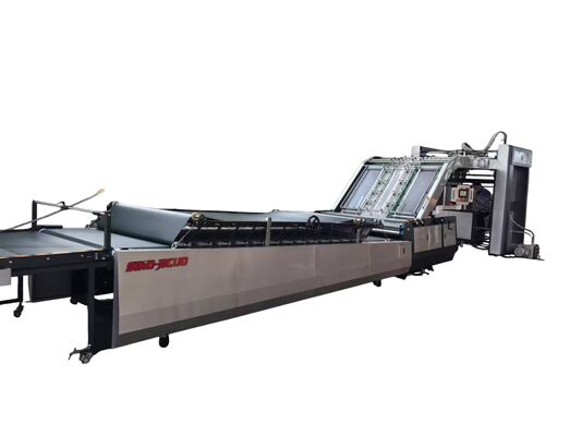 kaufen FMZ-1300 Mittelschnelle automatische Flachbett-Kaschiermaschine, max. Kaschiergröße: 1300 mm × 1250 mm, min. Kaschiergröße: 400 mm × 400 mm online manufacture