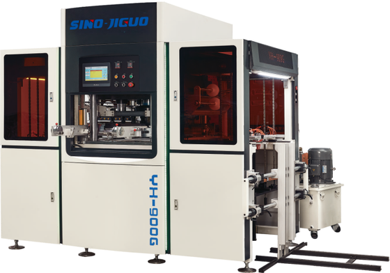 kaufen JIGUO YH-900G Automatische Servo-Heißprägemaschine, max. Prägegröße: 700 x 520 (mm), geeignete Blattstärke: 105–3000 g/m², Anzahl der Prägewalzen: zwei Walzen online manufacture
