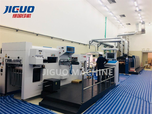 kaufen Automatische heiße Papierfolien-Aushaumaschine 7500shipping und Behandlung der stempelschneidenen Maschine online manufacture