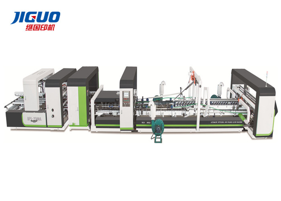 kaufen Automatischer nähender gewölbter Karton-Kasten, der Maschinen-Ordner Gluer 2500mm Papier macht online manufacture