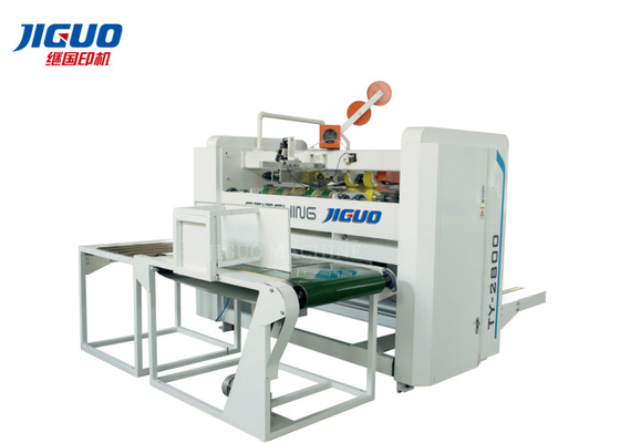kaufen Blatt des Wellpappen-automatischer Kasten-nähendes Maschinen-Einzelstück-2800mm online manufacture
