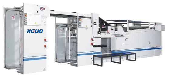 kaufen 450x450mm Blatt-Flöten-Laminiermaschinen-Maschinen-vollautomatische Wellpappe online manufacture