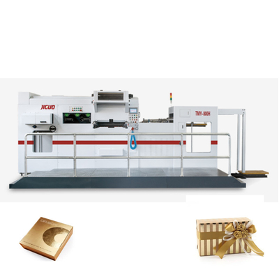 CER bescheinigte TMY-800H automatische Folien-stempelnde und stempelschneidene Maschine für Paket