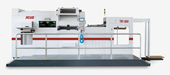 SINO JIGUO TMY-800H Automatische Folienstickmaschine für Hangtag-Etiketten