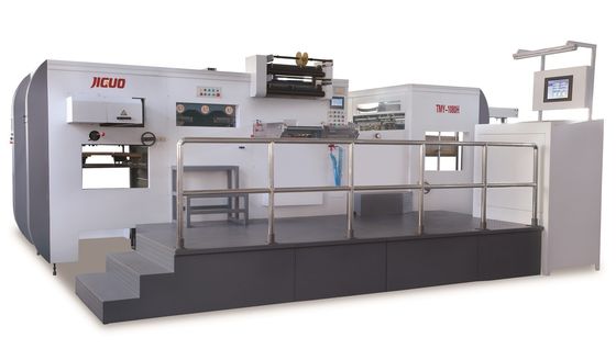 Nr. der Folienwalzen 3 Vertikal- und 2 Horizontal-Automatische Warmfolienstempelmaschine