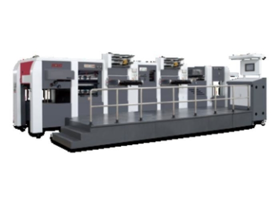 Automatische Folienprägung, Warmprägung, Druckschneiden und Strippen 600 TON