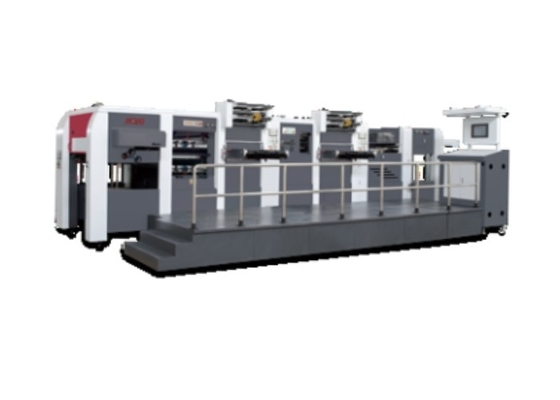 Schwerdruck automatische Hot Foil Stamping Maschine mit maximaler Lieferung Pfahlhöhe 1400mm 38KW Gesamtleistung