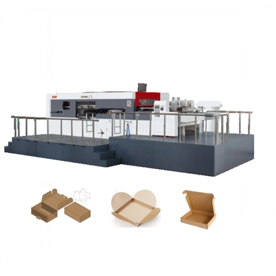 Vorderkanten-automatische faltende Maschinen-Fütterungsstempelschneidene Papiermaschine