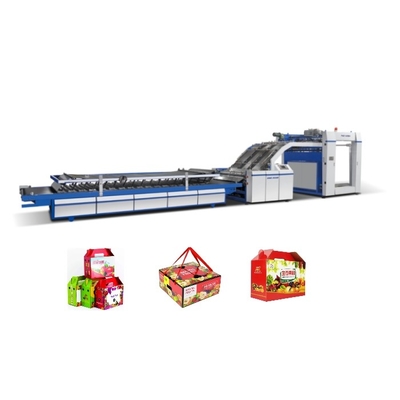 automatische Laminiermaschinen-Maschinen-Hochgeschwindigkeitswellpappe der Flöten-600g/M2