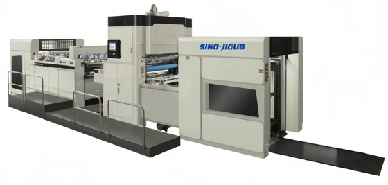 FMZ-1080AN Automatische Filmlaminierungsmaschine 80-500Gsm Papierdiecke Filmlaminierungsmaschine mit 80-100m/min Arbeitsgeschwindigkeit und 1060mm Fütterungsstapelhöhe