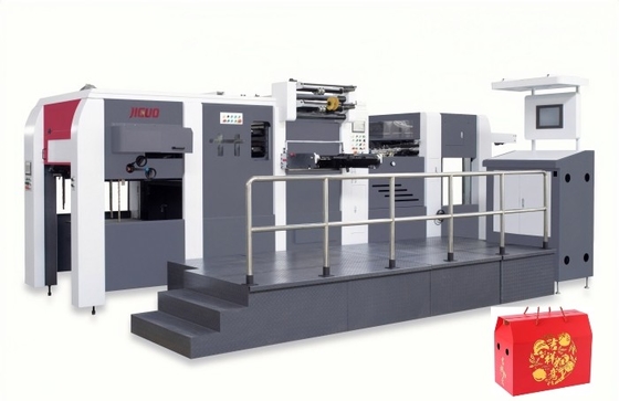 Maximale Druckdichte 1500 mm Automatische Warmfolie-Druckmaschine mit Maximaldruck 600 Tonnen
