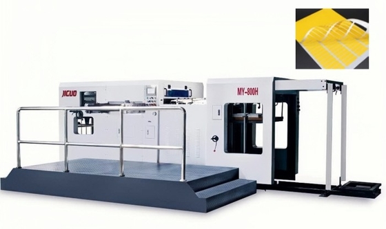 Kleine automatische Druckmaschine zum Schneiden von selbstklebenden Kleidungsmarken