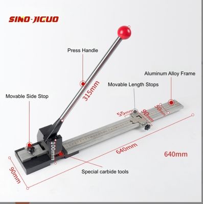 Creasing Matrix Cutter Precision Creasing Strip Cutting Equipment