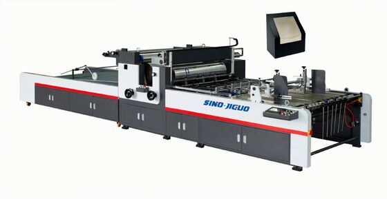 SINO JIGUO TC-1250A Automatische Fensterpflastmaschine,Max. Arbeitsgeschwindigkeit:20000s/h (abhängig von der Produktgröße), Pappe Dicke:150-1500gsm,Filmdicke (mm):0.03-0.30