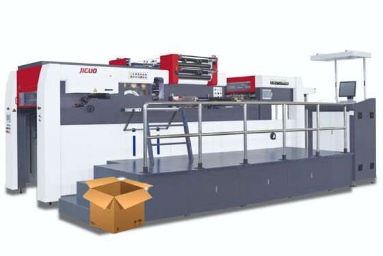 JIGUO TMY-1320H Automatische Druckmaschine zum Schneiden und Stempeln von Folien,Max.Druckschnittgröße:1300×940mm,Max.Druckschnellheit:5000s/h,Druckschnittgenauigkeit:±0,1mm