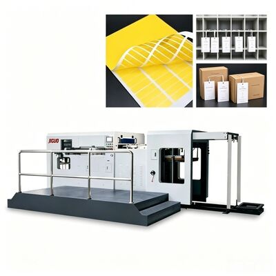 JIGUO MY-800H Automatische Stanz- und Rillmaschine | Hochpräziser Hangtag-Schneider, Post-Press-Kartonstanze