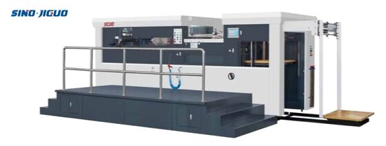 JIGUO MY-1060E Automatic Die Cutting And Creasing Machine For Paper Tray & Packaging Box