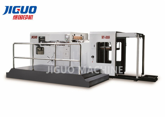 Pappflachbett-automatische stempelschneidene Maschine QT500-7 8500shipping und Behandlung Geschwindigkeit